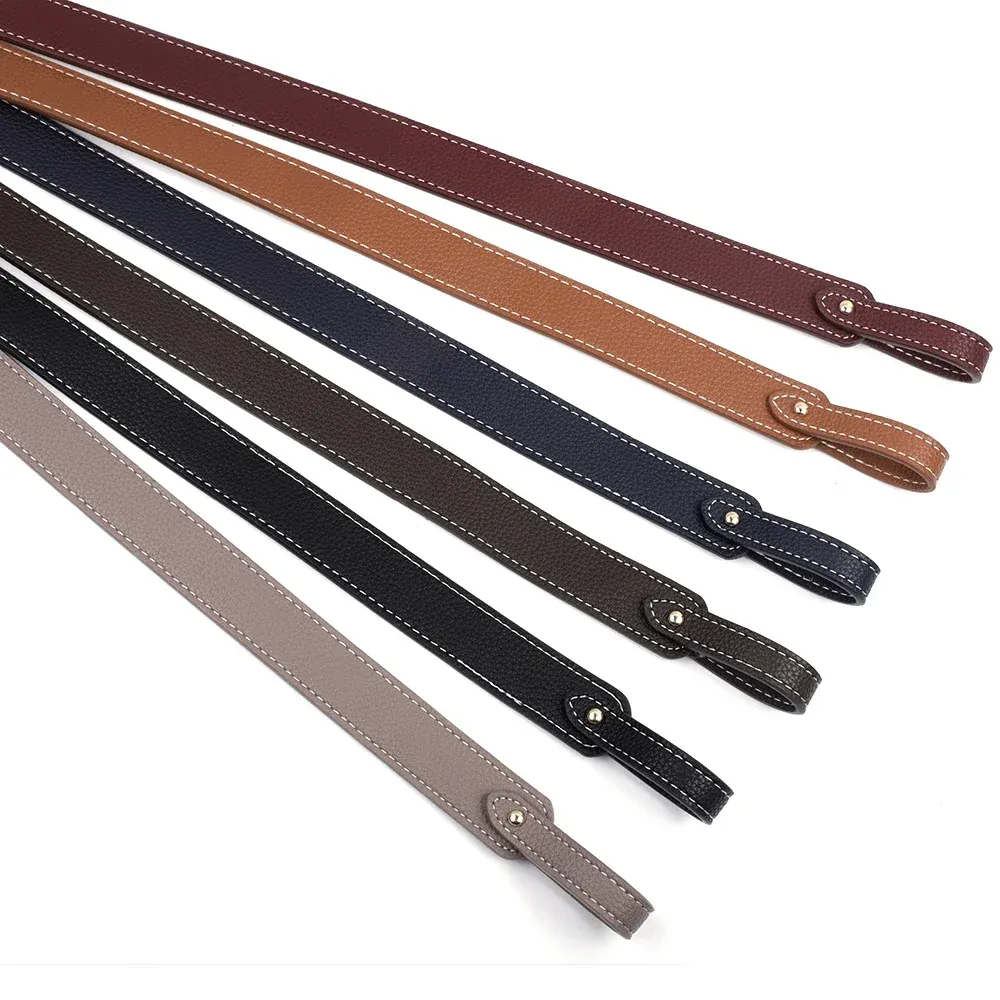 Poignée détachable cuir souple 66 cm pour sacs