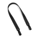 Poignée détachable cuir souple 66 cm pour sacs – Couleur noir
