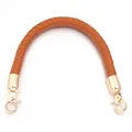 Poignées de sac en cuir PU tressé 30 à 60 cm – Couleur Brown