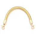Poignées de sac en cuir PU tressé 30 à 60 cm – Couleur Gold