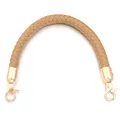 Poignées de sac en cuir PU tressé 30 à 60 cm – Couleur Khaki