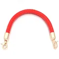 Poignées de sac en cuir PU tressé 30 à 60 cm – Couleur Red
