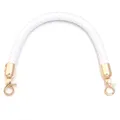 Poignées de sac en cuir PU tressé 30 à 60 cm – Couleur White