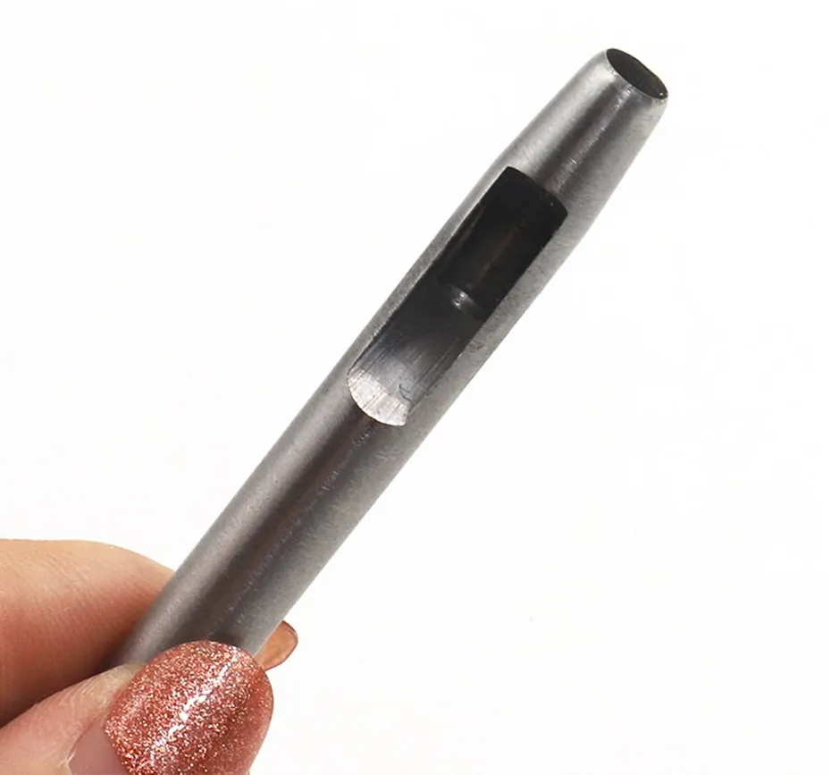Poinçon cuir rond 0,5 à 5 mm 10 pièces