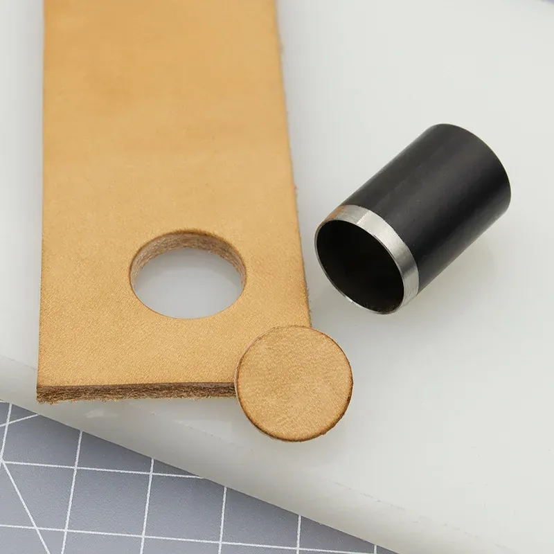 Poinçon cuir rond 1 à 50 mm 22 pièces