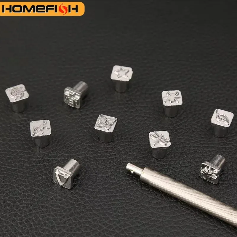 Poinçons alphabet et chiffres 3 à 6 mm pour cuir