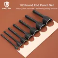 Poinçons cuir demi-ronds 5 à 11 pièces – 1