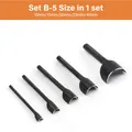Poinçons cuir demi-ronds 5 à 11 pièces – Color Set B-5 pcs