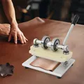 Presse manuelle découpe et embossage cuir – 3