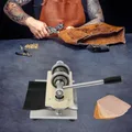 Presse manuelle découpe et embossage cuir – 4