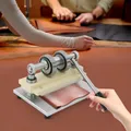 Presse manuelle découpe et embossage cuir – 6