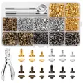 Rivets cuir double capuchon 240 à 480 pièces – 1