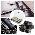 Rivets cuir double capuchon 360 pièces avec pince – 3
