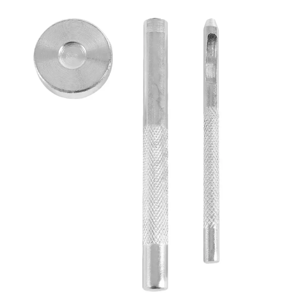 Rivets cuir double capuchon 360 pièces avec pince