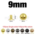 Rivets dôme métal 4 à 20 mm pour maroquinerie – Couleur 9mm
