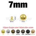 Rivets ronds métal 4 à 12 mm pour maroquinerie – Couleur 7mm