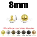 Rivets ronds métal 4 à 12 mm pour maroquinerie – Couleur 8mm