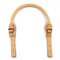 Sangle cuir réglable 42 à 45 cm pour sacs – Couleur Apricot