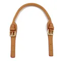 Sangle cuir réglable 42 à 45 cm pour sacs – Couleur Khaki