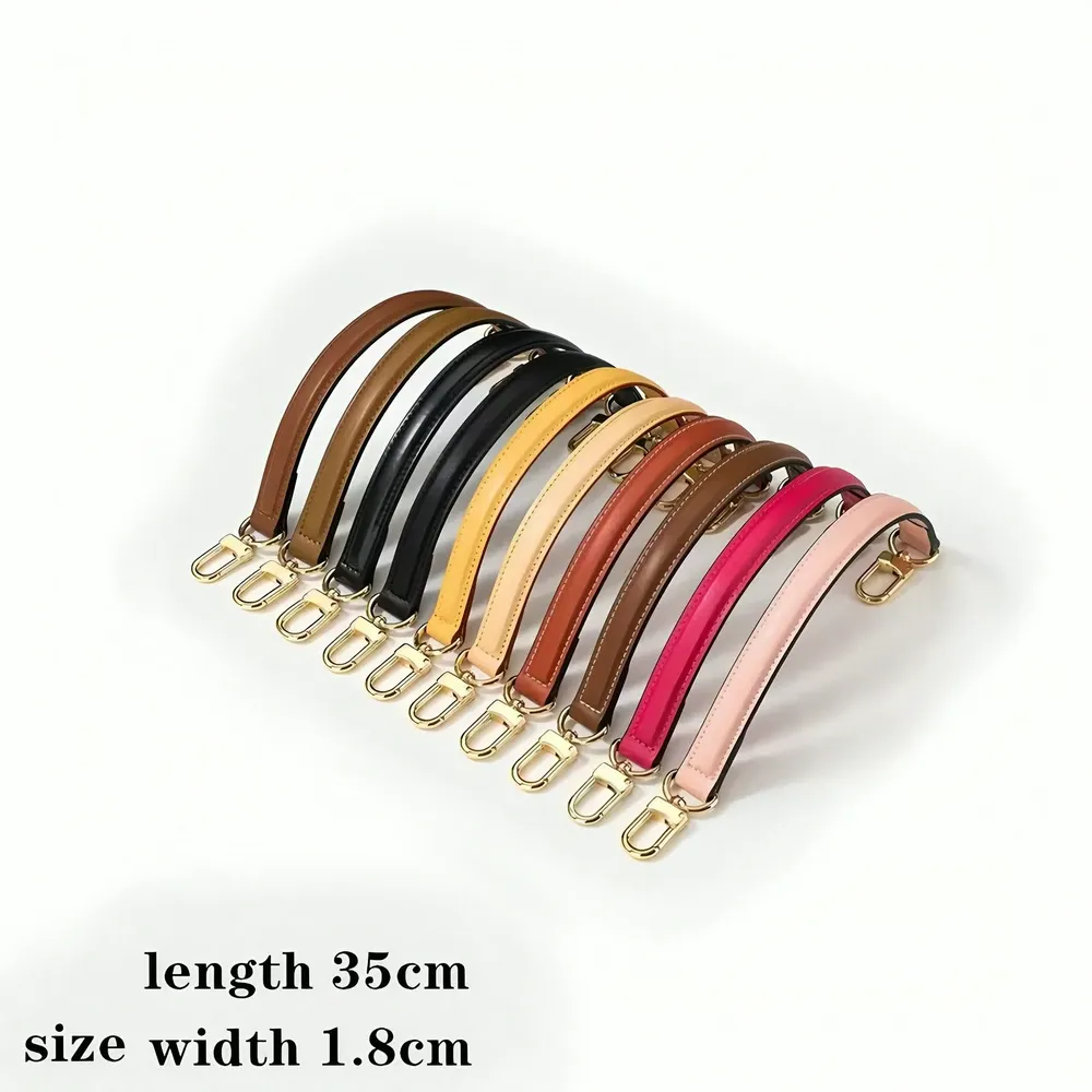 Sangle de remplacement cuir multicolore pour sacs
