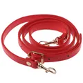 Sangle de sac en cuir 120 cm pour sac à main et bandoulière – Couleur Red