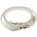 Sangle de sac en cuir 120 cm pour sac à main et bandoulière – Couleur White