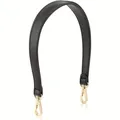 Sangle de sac en cuir 48 cm pour sac à main et bandoulière – Couleur Black