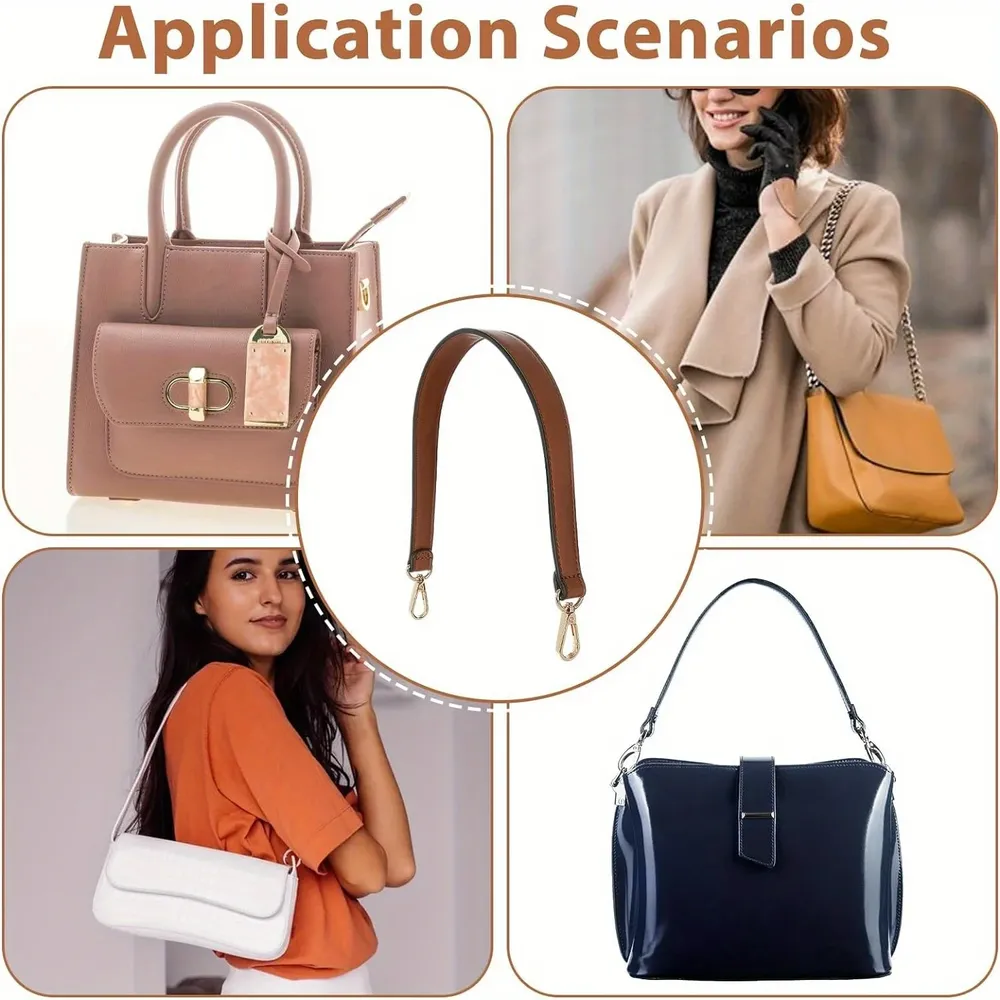 Sangle de sac en cuir 48 cm pour sac à main et bandoulière