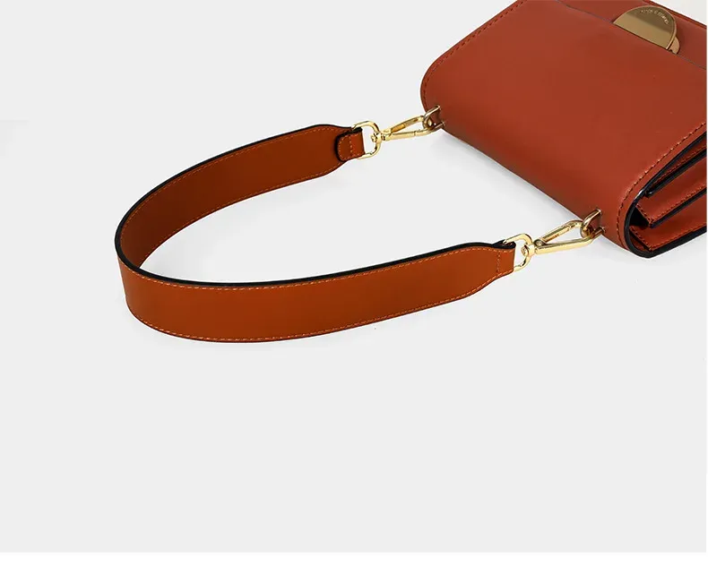 Sangle de sac en cuir 58 cm pour porter à l'épaule