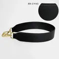 Sangle de sac en cuir 58 cm pour porter à l'épaule – Couleur Plain Black