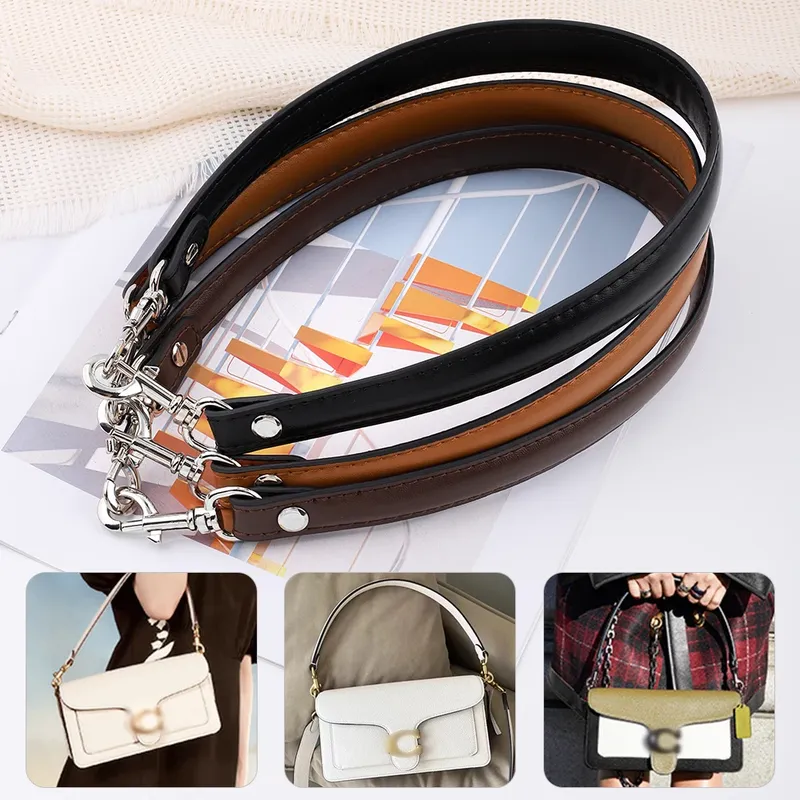 Sangle de sac en cuir de vachette pour accessoires de sac