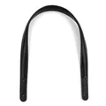 Sangle de sac en cuir de vachette pour accessoires de sac – Couleur black-no buckle