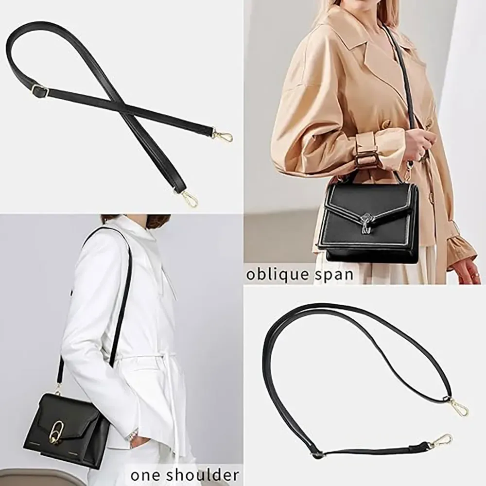 Sangle de sac en cuir PU 130 cm pour sac à main et pochette