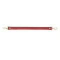 Sangle de sac en cuir PU courte 35 cm pour sac à main – Couleur Rouge profond