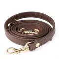 Sangle de sac en cuir PU réglable pour sac à main femme – Couleur dark coffee
