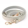 Sangle de sac en cuir PU réglable pour sac à main femme – Couleur grey