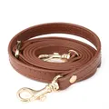 Sangle de sac en cuir PU réglable pour sac à main femme – Couleur light coffee