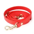 Sangle de sac en cuir PU réglable pour sac à main femme – Couleur red
