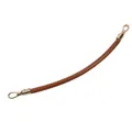Sangle de sac en cuir PU tressé 30 cm pour sac à main – Couleur Brown Gold Hook