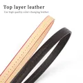 Sangle de sac en cuir véritable 38 à 55 cm pour sac à main – 3