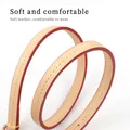 Sangle de sac en cuir véritable 38 à 55 cm pour sac à main – 4