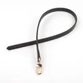 Sangle de sac en cuir véritable 38 à 55 cm pour sac à main – Couleur 55 cm café foncé