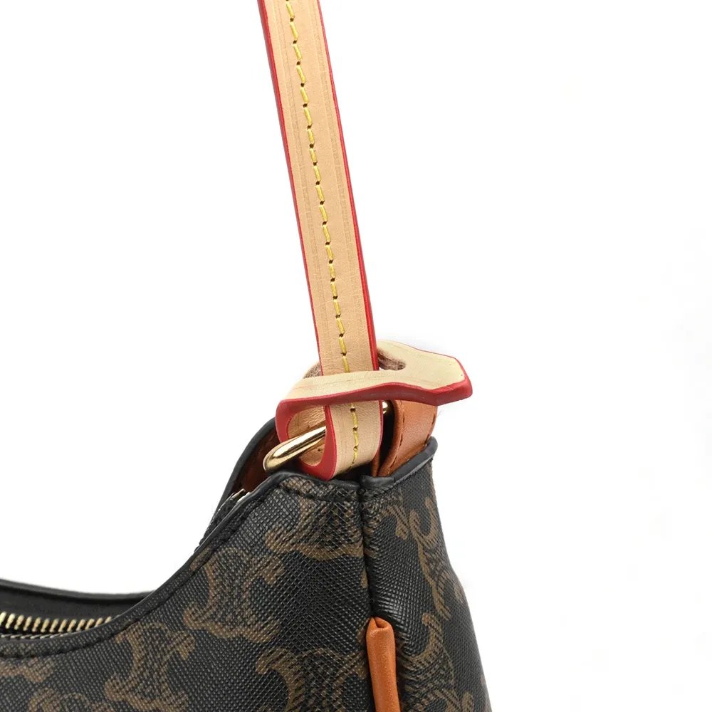 Sangle de sac en cuir véritable 38 à 55 cm pour sac à main