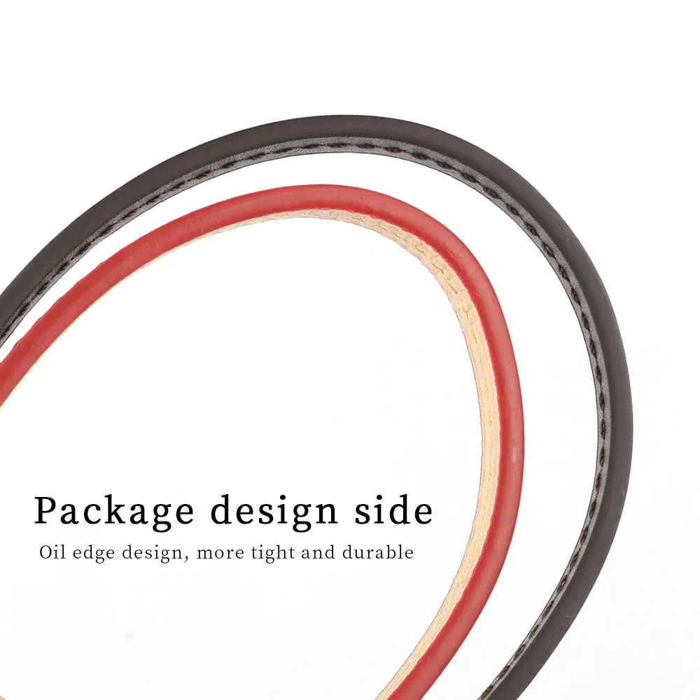 Sangle de sac en cuir véritable 38 à 55 cm pour sac à main