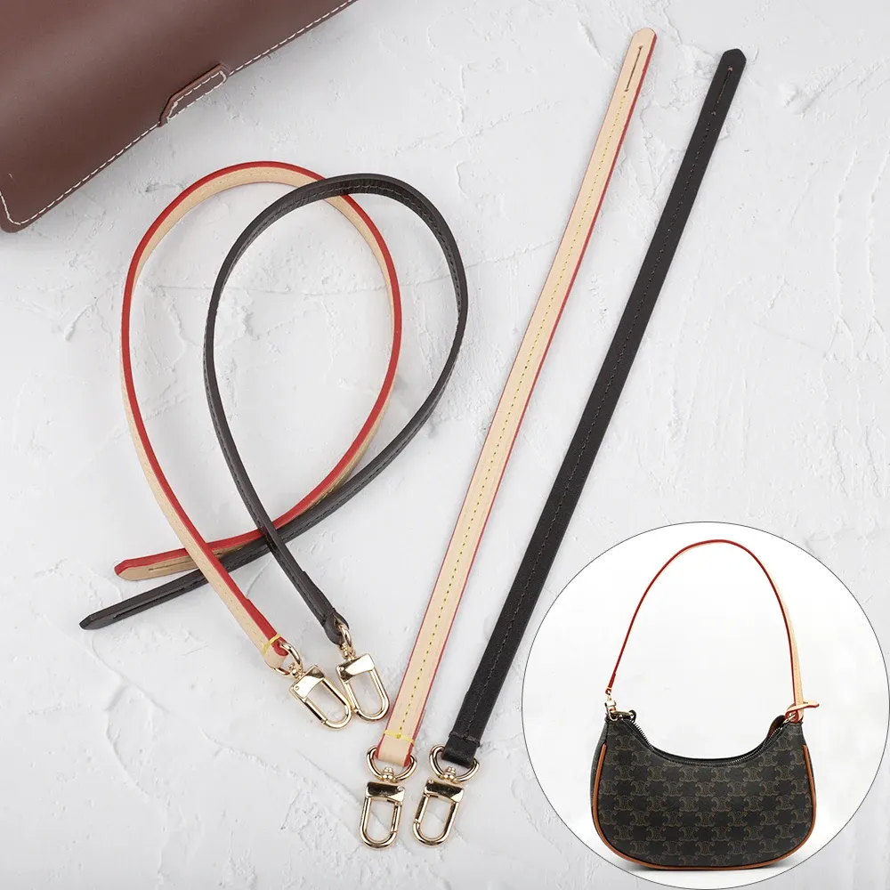 Sangle de sac en cuir véritable 38 à 55 cm pour sac à main