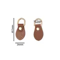 Sangles sac cuir PU 2 pièces pour maroquinerie – 2