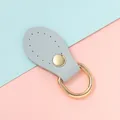 Sangles sac cuir PU 2 pièces pour maroquinerie – Couleur Blue