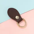 Sangles sac cuir PU 2 pièces pour maroquinerie – Couleur Dark brown