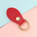 Sangles sac cuir PU 2 pièces pour maroquinerie – Couleur Red