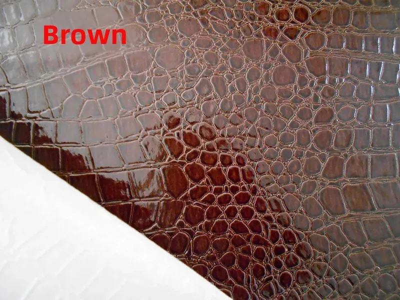 Simili cuir crocodile 100 x 137 cm pour maroquinerie